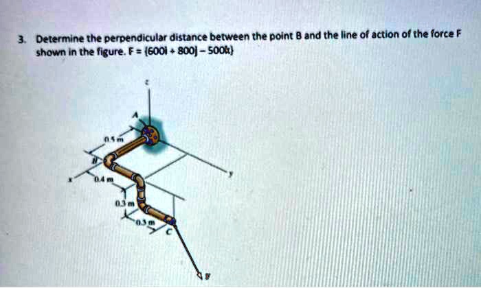 [GET ANSWER] 3. Determine the perpendicular distance between the point ...
