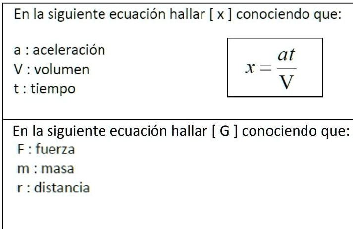 SOLVED: análisis dimensional porfa En la siguiente ecuación hallar [ x ...