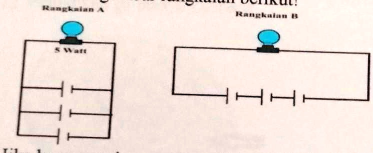 SOLVED: Jika besar masing masing sumber tegangan 1,5V maka besarnya ...