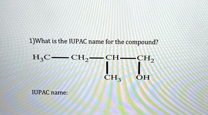 ch3 2 ch ch2 oh iupac name