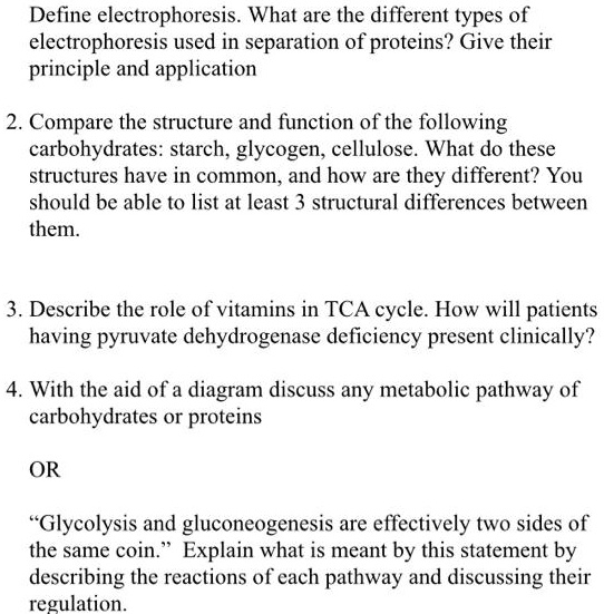 types of electrophoresis