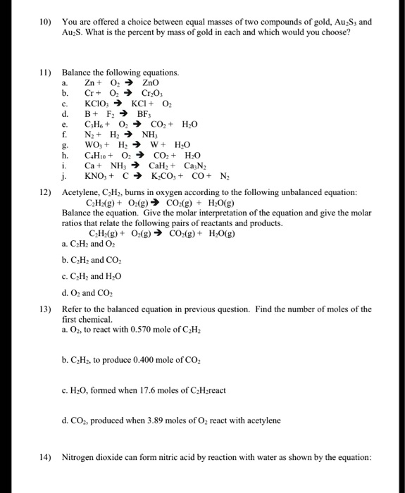 SOLVED: You are offcred choice betwcen cqual masses of two compounds of ...