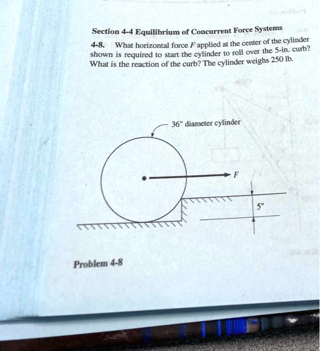 section 4 4 equilibrium of concurrent force systems at the center of ...