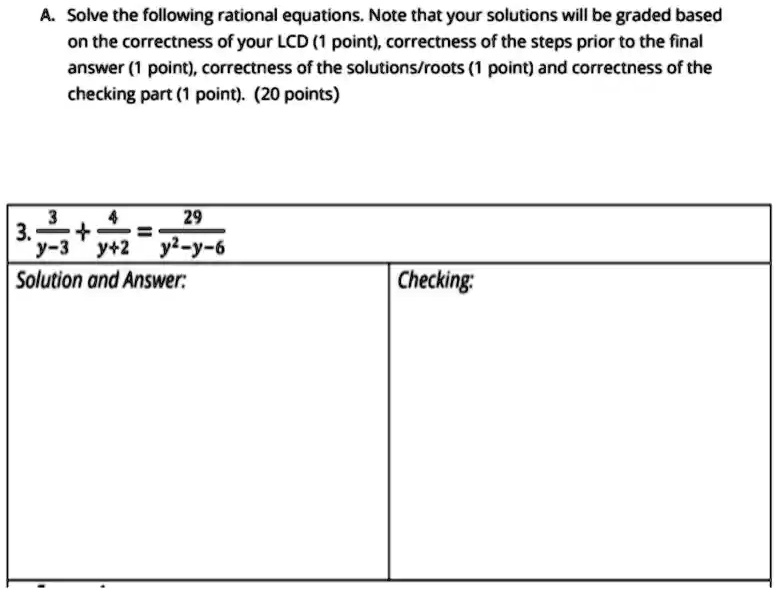 Solved Questions – 3 (20 points) a) You have the following