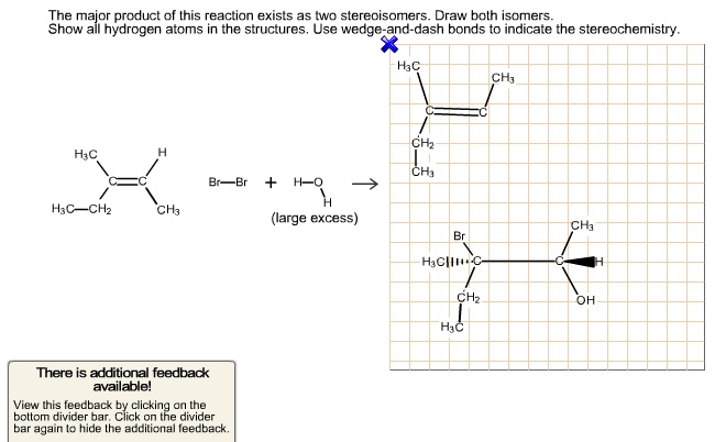 SOLVED:The major product of this reaction exists as two stereoisomers ...