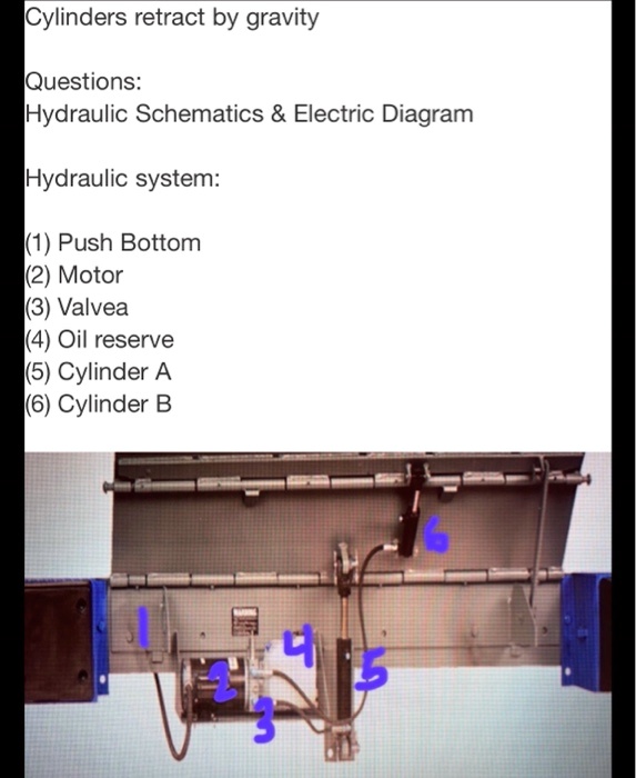 SOLVED Motor (Pump) Draw the electrical and hydraulic diagrams