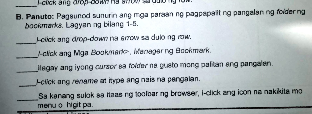 SOLVED: 'Salamat Sa Makakasagot I-Click Ang Arop-aown Na Atow A Uuiung ...