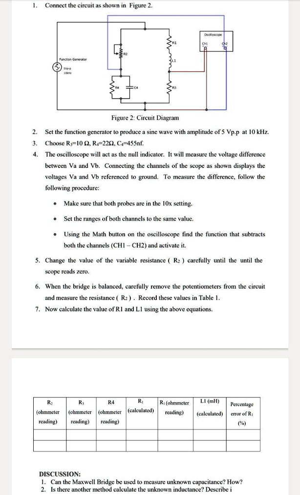 SOLVED Connect the circuit as shown in Figure. Euteifeslng. Figure