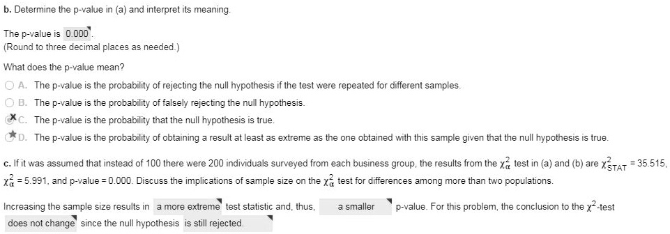 what does p value of 0.15 mean