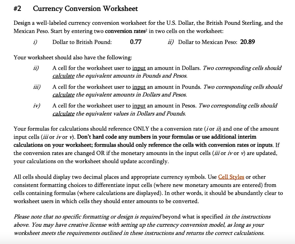 solved-use-excel-for-currency-conversion-worksheet-design-a-well