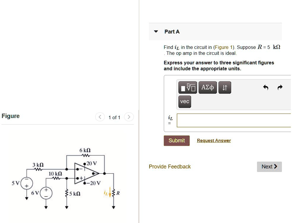 Figure Part A Find iL in the circuit in (Figure 1). Suppose...