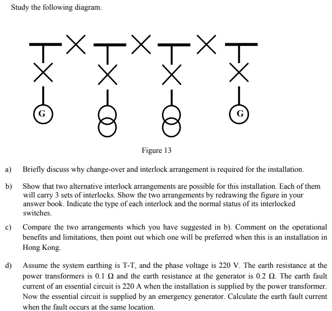 SOLVED Study the following diagram. T G Figure 13 a) Briefly discuss