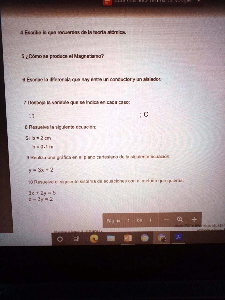 SOLVED: Me ayudan a hacer la 7,8,9 y 10 Escribe b que recuerdes de la ...