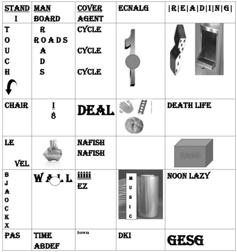Solve this rebus puzzle. STAND MAN I BOARD TWO ROADS U AND H S J COVER