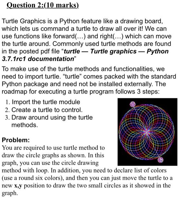 How to draw Chess Board  Python Turtle Graphics Program Example 6