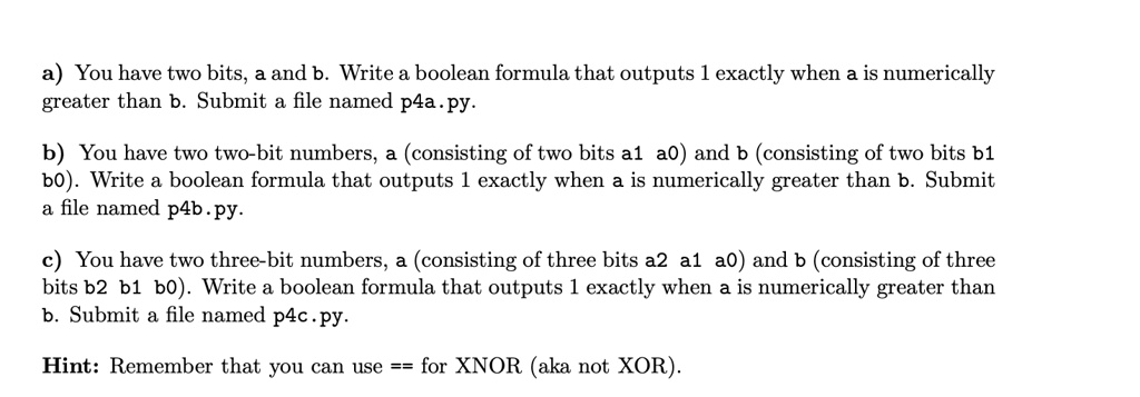 SOLVED: Just use these symbols in python: ['a0', 'a1', 'b0', 'b1', 'and ...