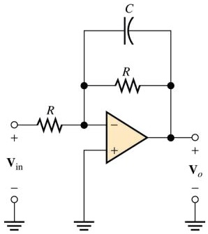 SOLVED: Find an expression for the voltage transfer ratio for the ...