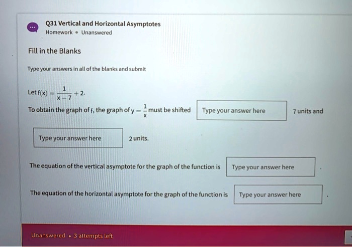 Vertical asymptote homework image