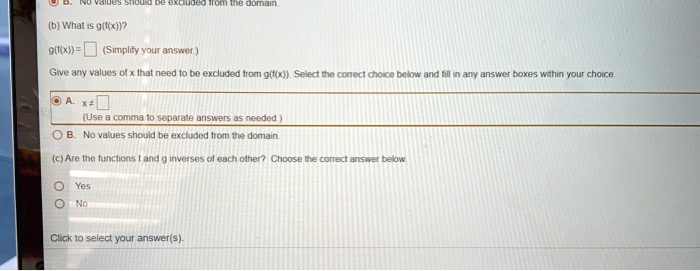 Solved Whal Gu X J Gux Suplfy Yout Ansic1 Give Any Values 0 X Nat Nee Orclude Drom 9 X Seed The Coed Chore B Ansie 0oxe5 Krnin Vour Choice Comma Scparal Unswbls Jeeded