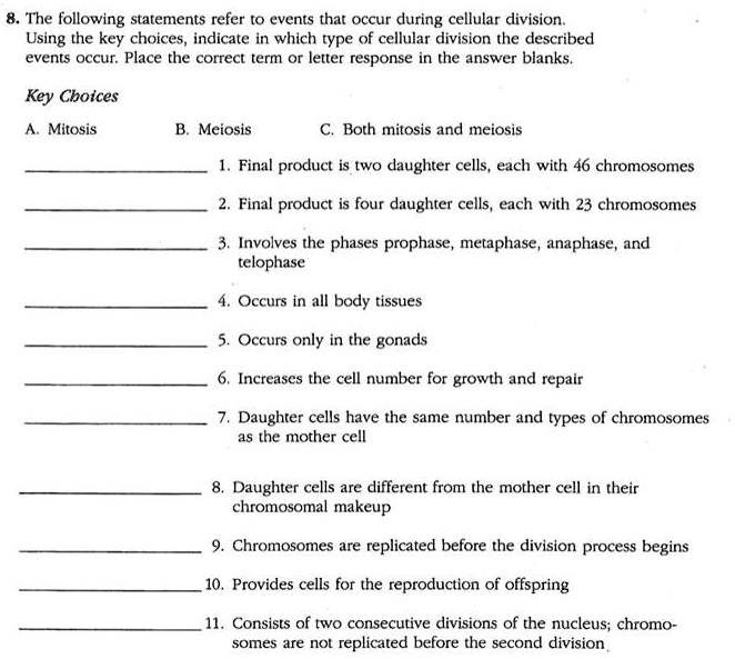 SOLVED: The following statements refer to events that occur during ...