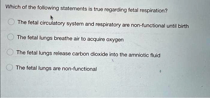 Which Of The Following Statements Regarding Interstitial Fluid Is Correct [GET ANSWER] Which of the following statements is true regarding fetal