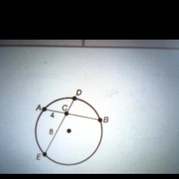 A C B 4 D 8 E