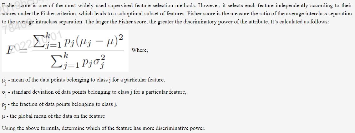 solved-fisher-score-is-one-of-the-most-widely-used-supervised-feature