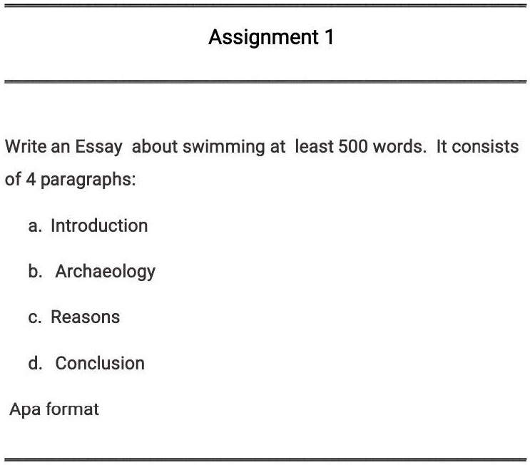 500 word essay outline