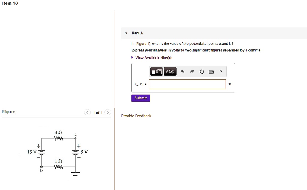 SOLVEDItem 10 Part A In (Figure 1). what is the value of