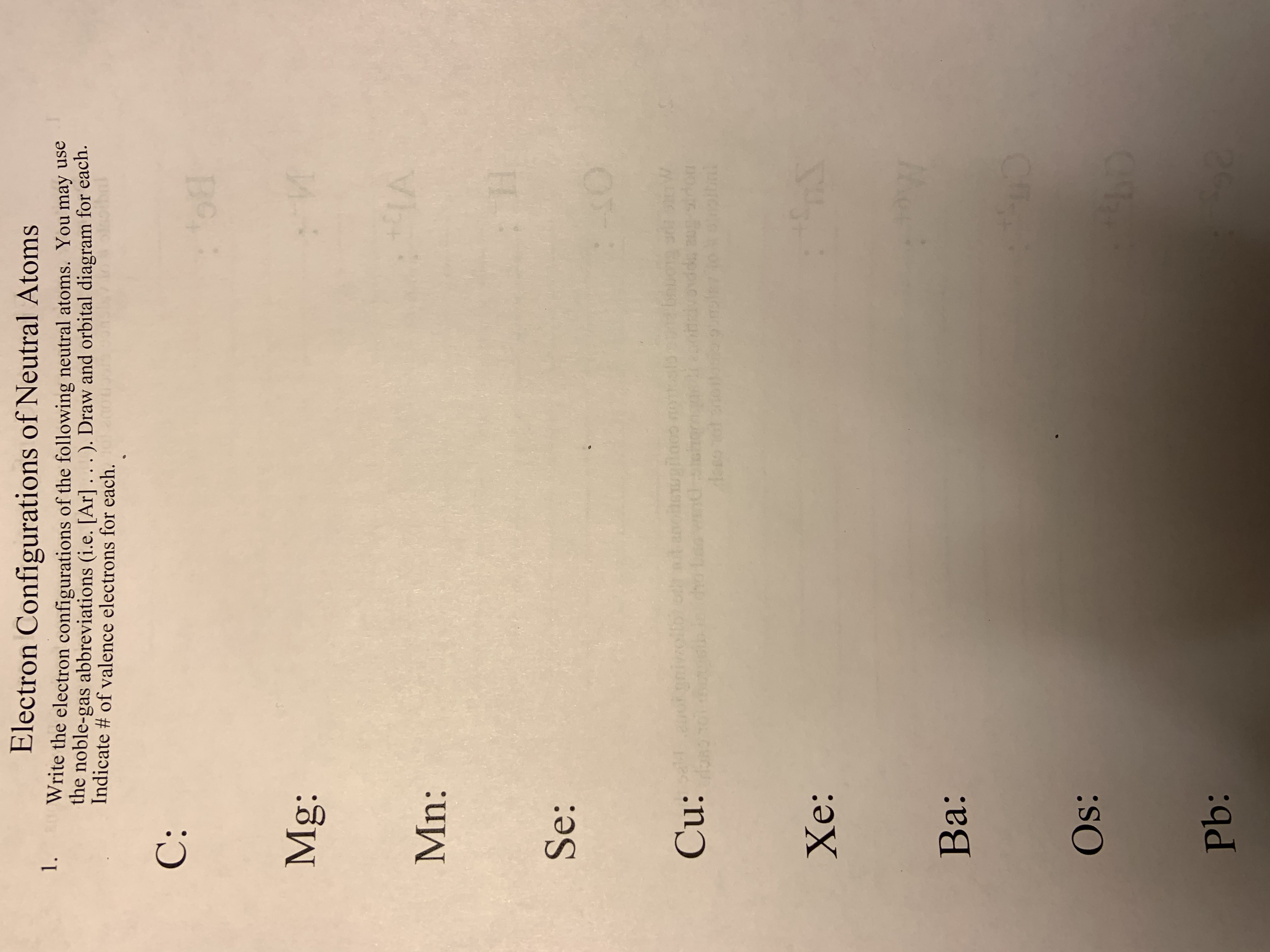 SOLVED Electron Configurations Of Neutral Atoms Write The Electron solved-electron-configurations-of-neutral-atoms-write-the-electron