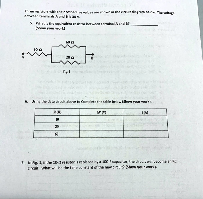 SOLVED: Three Resistors With Their Respective Values ShownIn The ...