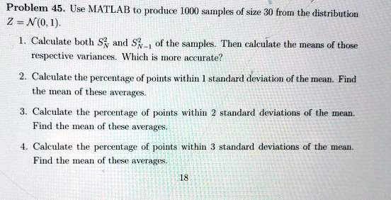 matlab standard deviation