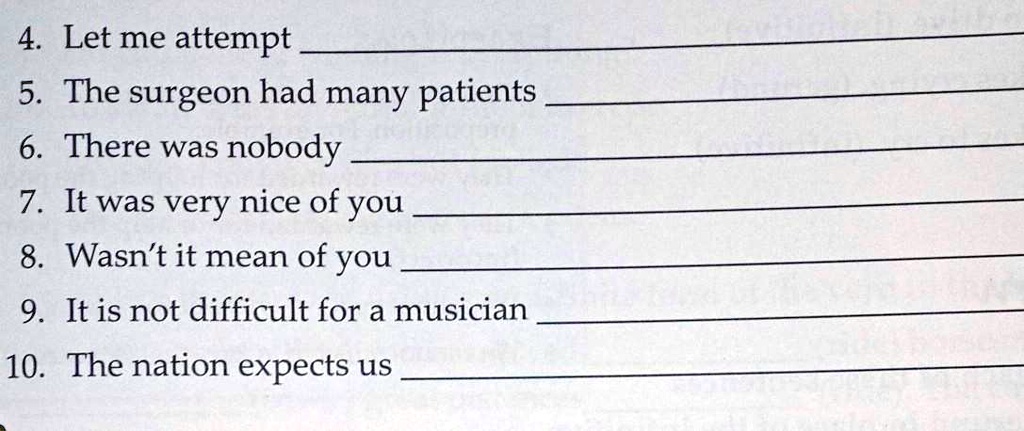 SOLVED: 'Complete these sentences using infinitives.