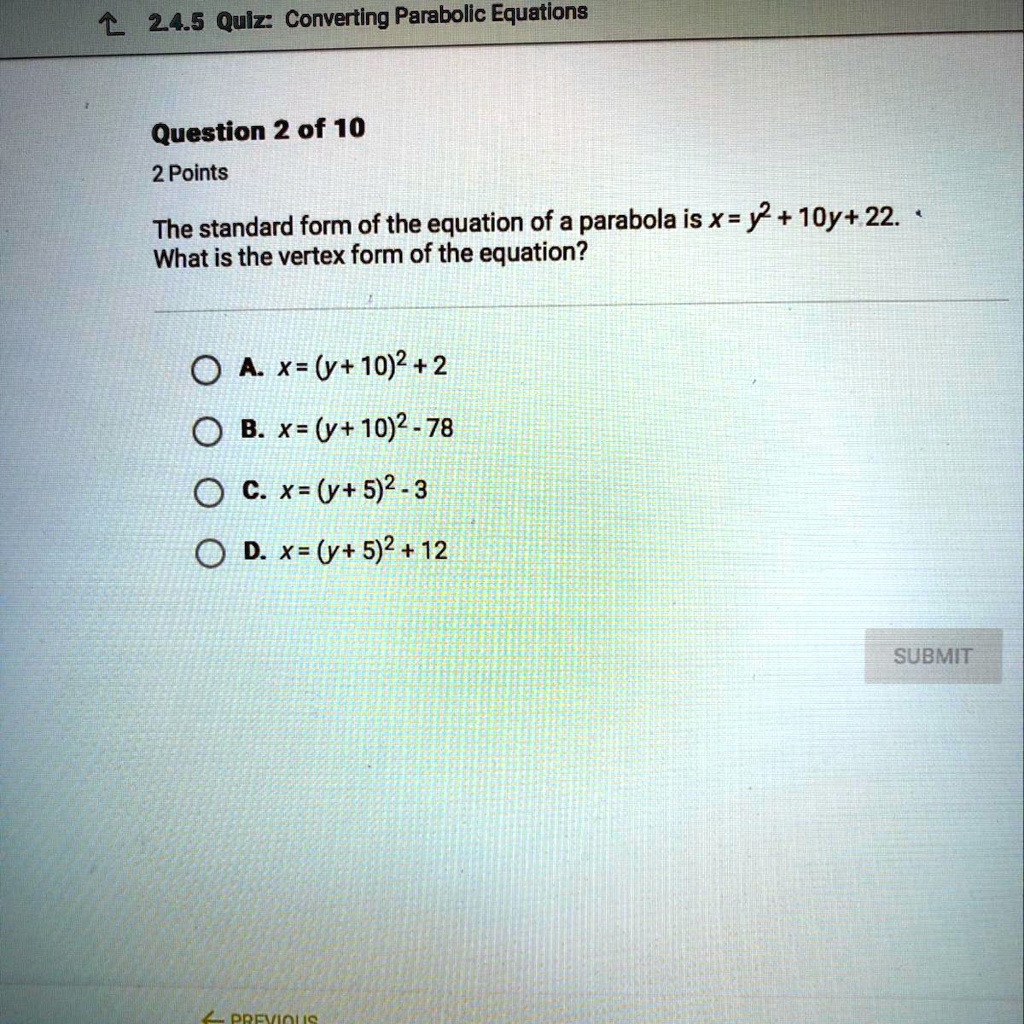 Converting hotsell parabolic equations