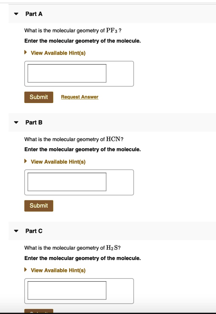 What Is The Molecular Geometry Of Hcn
