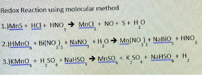 Phản Ứng Hóa Học MnS HNO3 MnSO4 NO2 H2O: Cách Cân Bằng và Ý Nghĩa