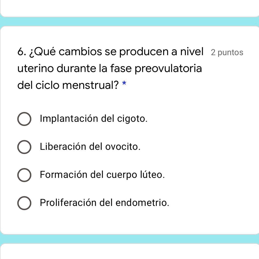SOLVED Doy corona al q me responda porfa 6. iQué cambios se producen a nivel 2 puntos uterino SOLVED Doy corona al q me responda porfa 6. iQué cambios se producen a nivel 2 puntos uterino