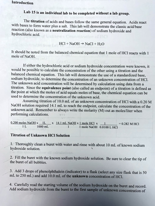 introduction lab 15 is an individual lab to be completed without lab ...