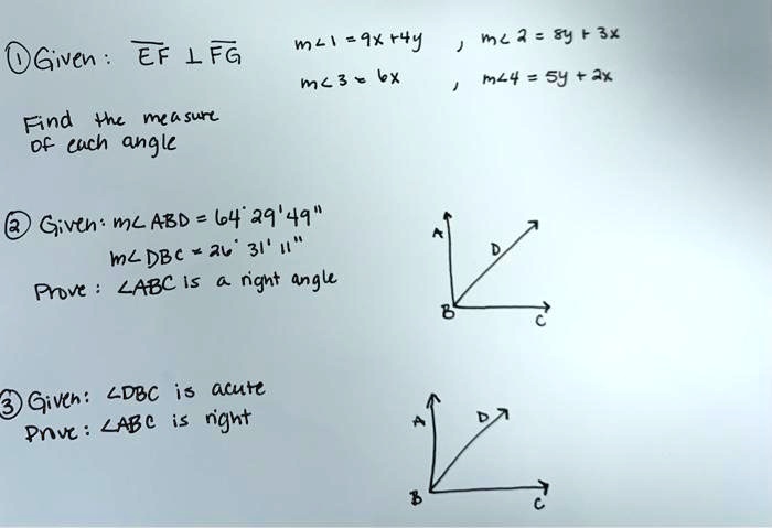 i am seeking help for question 2 iz 29x ty m3 bx mc y 3x given ef lfg mzy sy jx find tn mu surt df ch angll givth mlabd 64 29 49 wldbc a6 31 labc is ngnt angl frove ldbc is acute givtn labc  02091