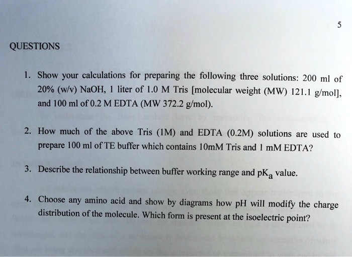 Solved Questions – 3 (20 points) a) You have the following