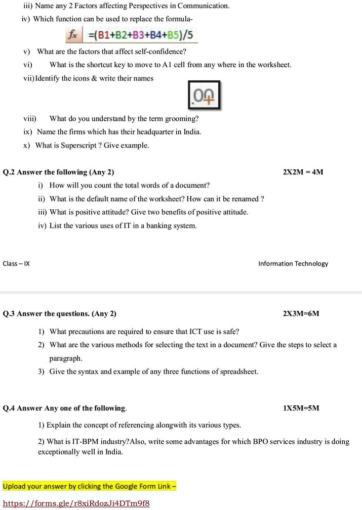 plz answer as much as you can iii name any 2 factors affecting perspectives in communication which function can be used t0 replace the formula b18283b4855 what are the factors thal affect s 78714