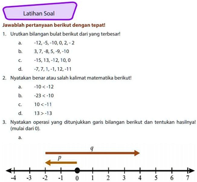 SOLVED: Help 50 Poin Loh Gak Bisa Gak Usah Jawab Ya Latihan Soal ...