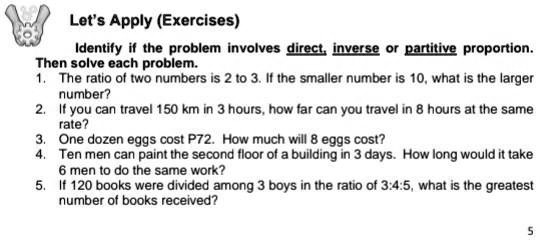 SOLVED Identify If The Problem Involves Direct Inverse Or Partitive   3b39d282285a489686195ed320ccf5c5 