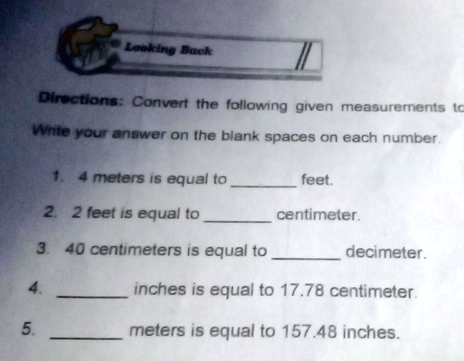 4 meters equals outlet feet