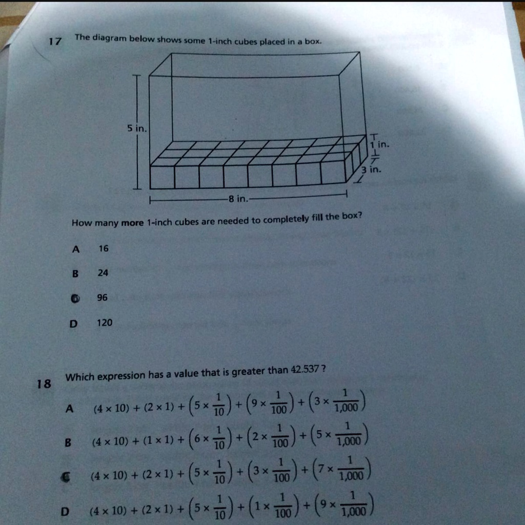 SOLVED 'Help with these problems 17 The diagram below shows some 1