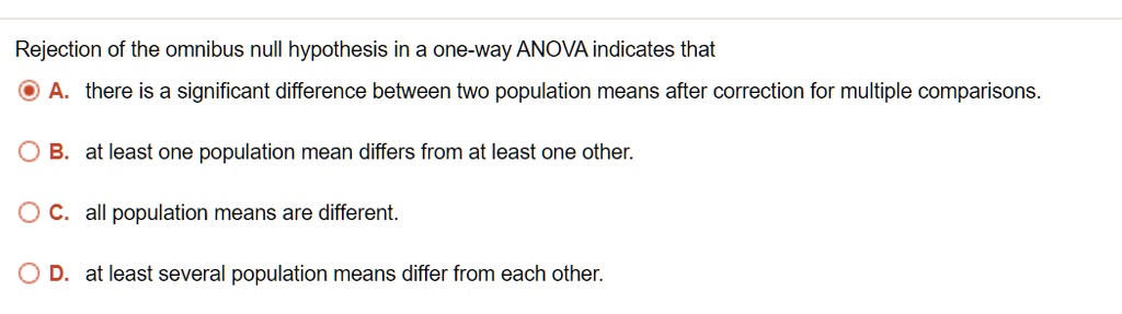 omnibus hypothesis means