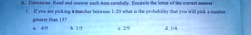 solved-directions-read-and-answer-each-item-carefully-encircle-the