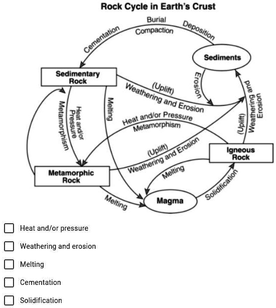 SOLVED: 'Identify ONE process that causes the metamorphism of an ...