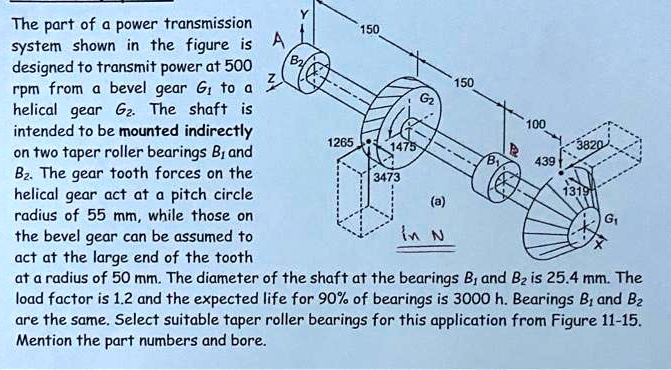 SOLVED: The part of a power transmission system shown in the figure is ...