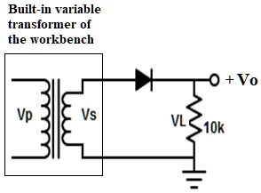 SOLVED: Calculate the ripple factor of the full-wave rectifier shown in ...